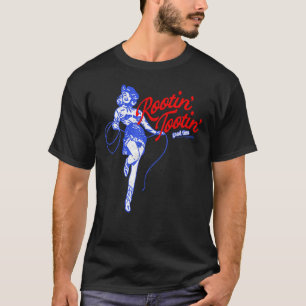 Vintage Rootin Tootin Good Time Western Cowgirl Gi T-Shirt