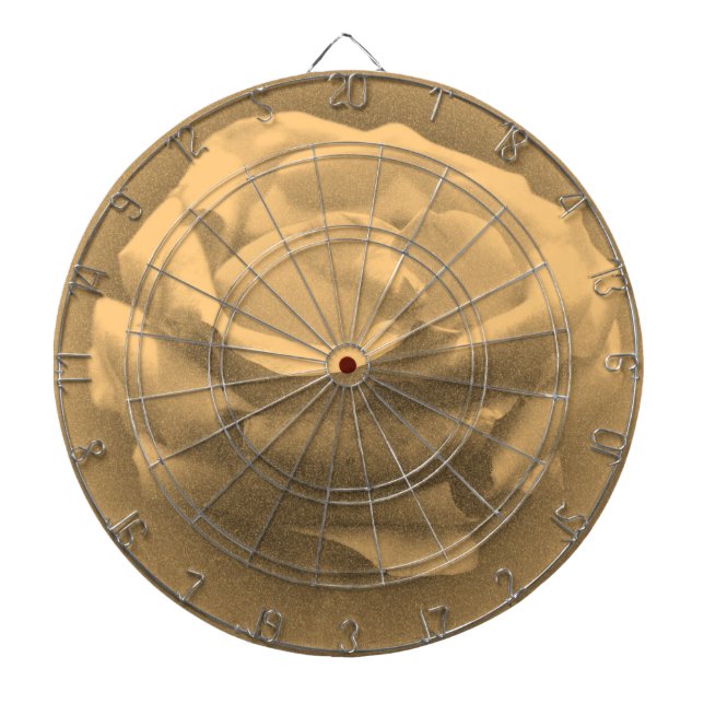 Vintage Rose 2 Dartboard (Front)