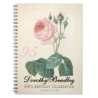 Vintage Rose 95th Birthday Celebration Guest Book