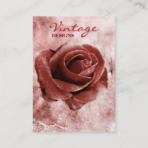Vintage Rose Business Card