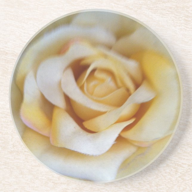 Vintage Rose Coaster (Front)