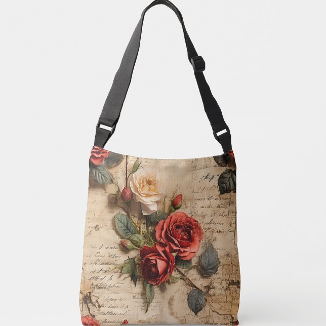 Vintage Rose Crossbody Bag (Creator Uploaded)