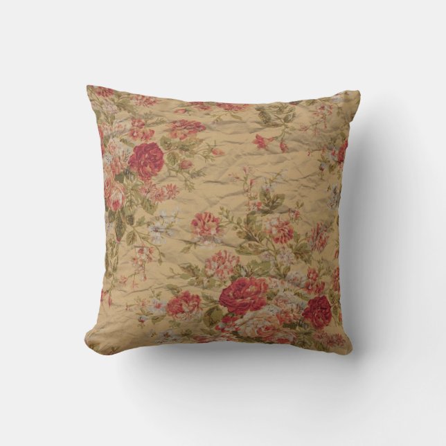 Vintage Rose Cushion (Front)