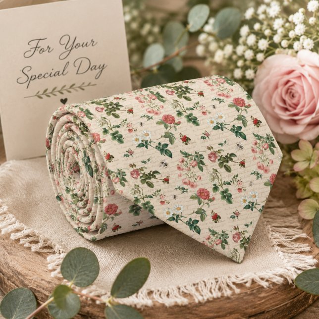 Vintage Rose Garden Tie (Creator Uploaded)