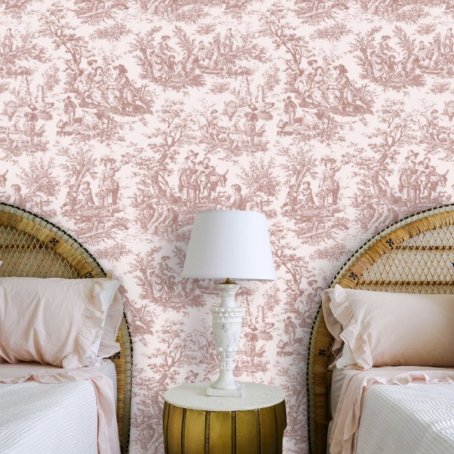 Vintage Rose Gold Classic Pattern Wallpaper (Creator Uploaded)