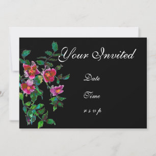 Vintage Rose Invitations