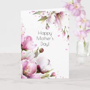 Vintage Rose Mother's Day Card