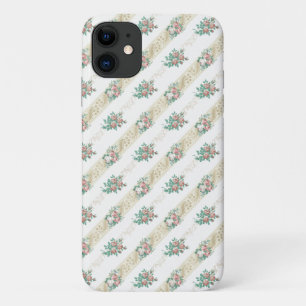 Vintage Rose Pattern - iPhone 11 Case