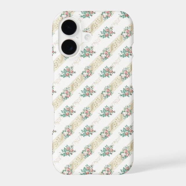 Vintage Rose Pattern - iPhone 11 Case (Back)