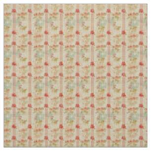 Vintage Rose Stripes with Antique Elegance Fabric