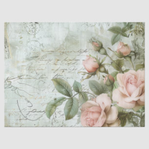 Vintage Rose  Tissue Paper