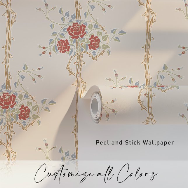 Vintage Rose Vine Wall Paper (Creator Uploaded)