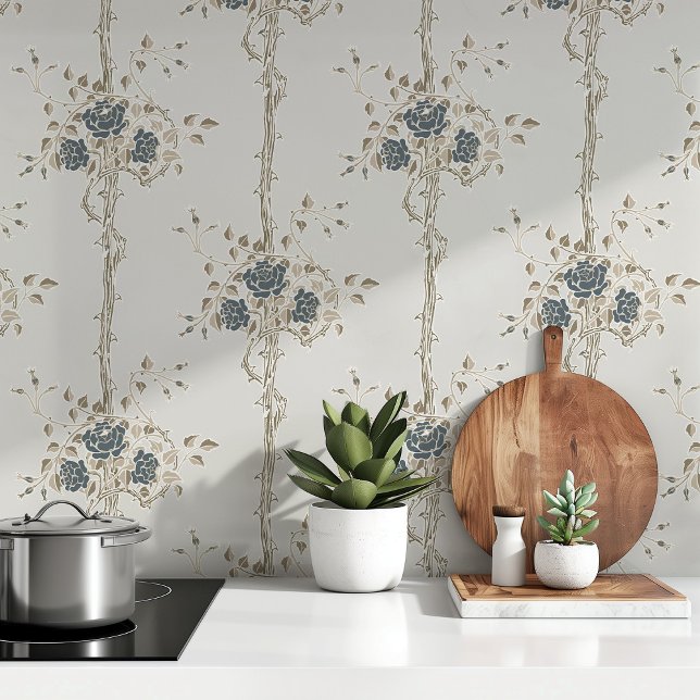 Vintage Rose Vine Wall Paper (Creator Uploaded)