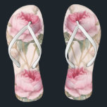 Vintage Rose Wedding Favour - Flip Flops<br><div class="desc">Check out these beautiful flip flops that make perfect bridal party gifts!  Give them out early and the whole group can begin stylin' it around town as soon as you get together to start celebrating your special day!</div>