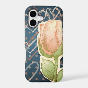Vintage rosebud, iPhone 5 case
