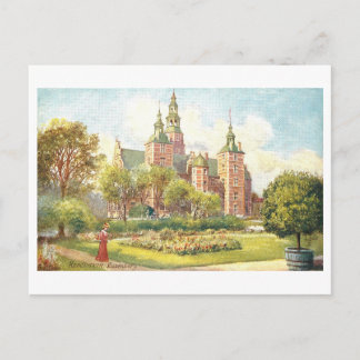 Vintage Rosenborg, Copenhagen, Denmark Postcard