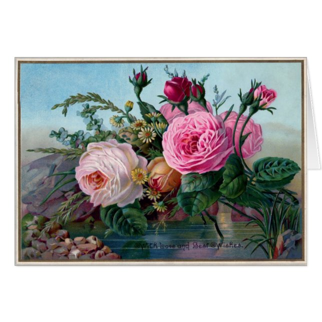 Vintage Roses. (Front Horizontal)