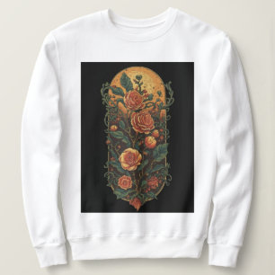 Vintage Roses and Plants Sweatshirt