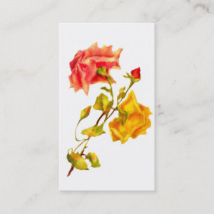 Vintage Roses Business/Profile Cards
