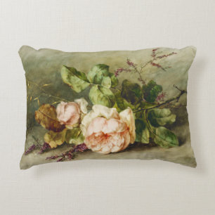 Vintage Roses by Margaretha Roosenboom Decorative Cushion