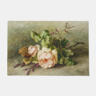 Vintage Roses by Margaretha Roosenboom Doormat