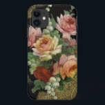 Vintage Roses iPhone 11 Case<br><div class="desc">Victorian roses are so beautiful and timeless. These vintage floral smartphone cases are classy and elegant.</div>