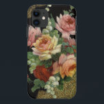 Vintage Roses iPhone 11 Case<br><div class="desc">Victorian roses are so beautiful and timeless. These vintage floral smartphone cases are classy and elegant.</div>