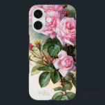 Vintage Roses Case-Mate iPhone Case<br><div class="desc">Custom printed phone case design features a painting of roses and a bumblebee by artist Paul de Longpré. Click Customise It to add your own text and photos to personalise the design.</div>