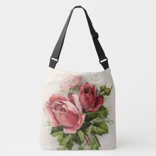 Vintage Roses Crossbody Bag