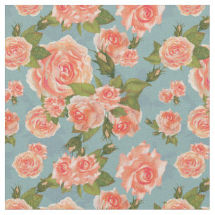 Vintage Roses Fabric