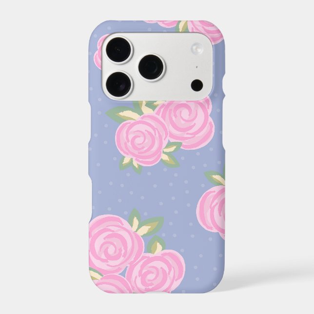 Vintage roses floral pattern (Back)