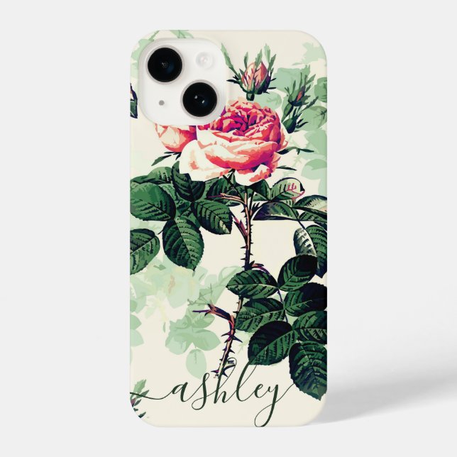 Vintage Roses iPhone Case (Back)