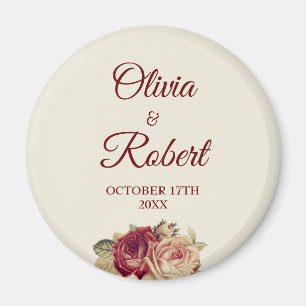 Vintage Roses Magnet