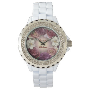 Vintage Roses Watch (customisable)