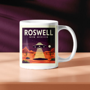 Vintage Roswell New Mexico Coffee Mug