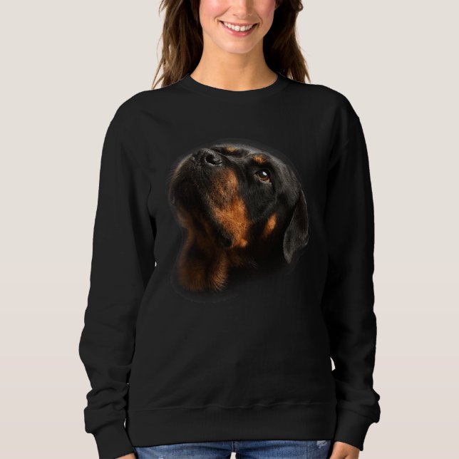 Vintage Rottweiler 3 Sweatshirt (Front)