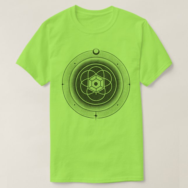 Vintage Round Artwork Men's T-Shirt (Design Front)