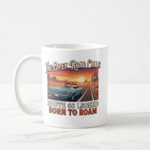 Vintage Route 66 Coffee Mug