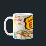 Vintage Route 66 Mug<br><div class="desc">A wonderful, colourful vintage postcard for Route 66 repurposed!</div>