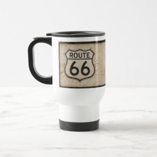 Vintage Route 66 Travel Mug