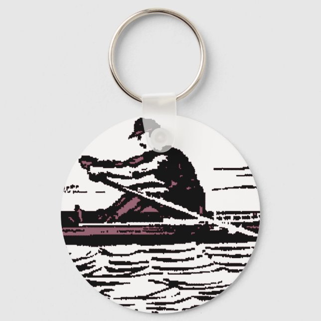 VINTAGE ROWING KEY RING (Front)