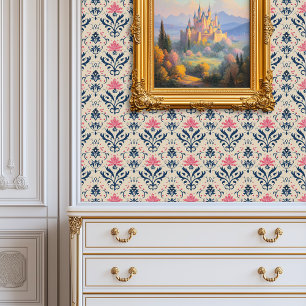 Vintage Royal Bloom Princesscore Wallpaper