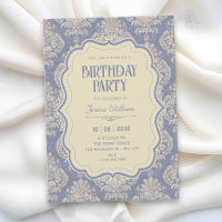 Vintage royal chinoiserie birthday