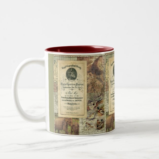 Vintage Royal Geographical Society Mug (Left)