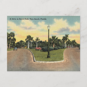 Vintage, Royal Park, Vero Beach, Florida Postcard