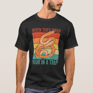Vintage Royal Python And Coral Ball Python T-Shirt