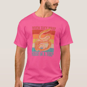 Vintage Royal Python And Coral Ball Python T-Shirt