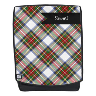 Vintage Royal Stewart Dress Highland Tartan Backpack