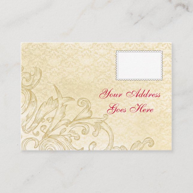 Vintage RSVP Card (Front)