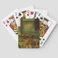 Vintage Rumely Oil Pull Tractor Fun Playing Cards